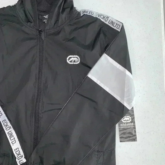 Ecko Unltd Boy's 2 Tone Split Windbreaker - Picture 3 of 9